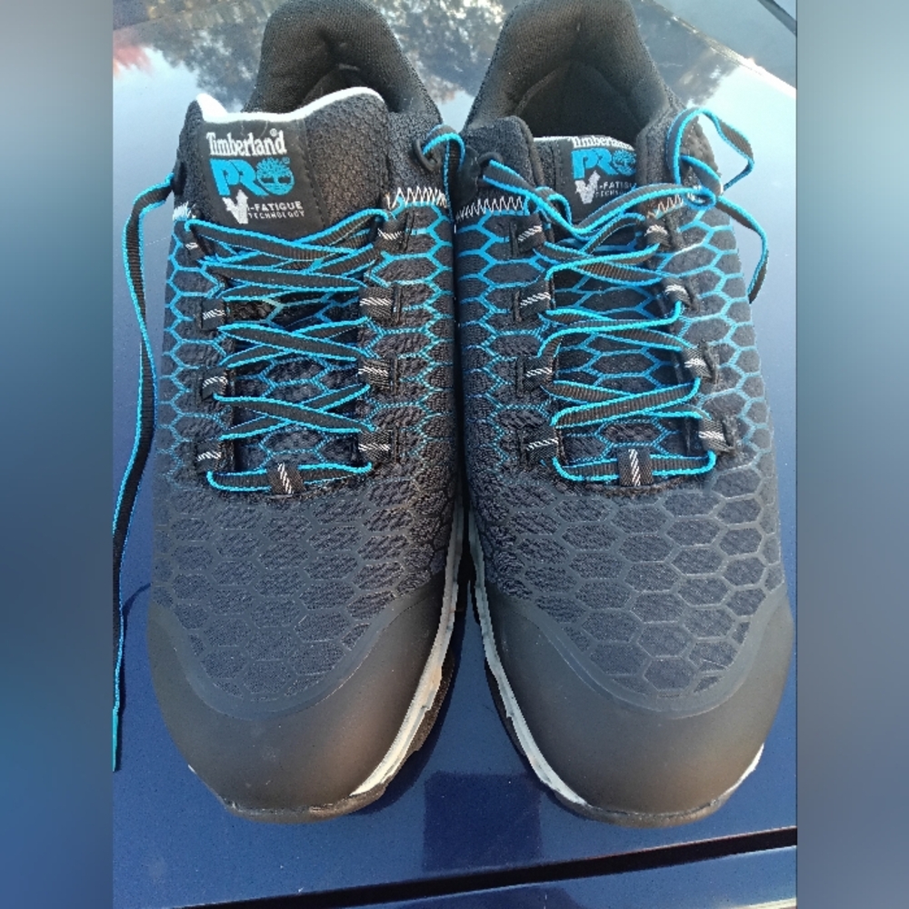 Timberland PRO Men's Powertrain Sport Alloy Safety  size 12W excellent condition - Picture 12 of 12